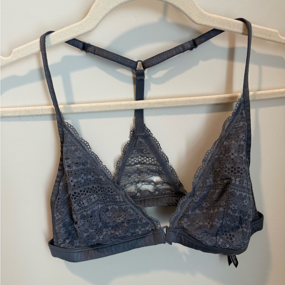 Victoria's Secret Charcoal Lace Bralette
